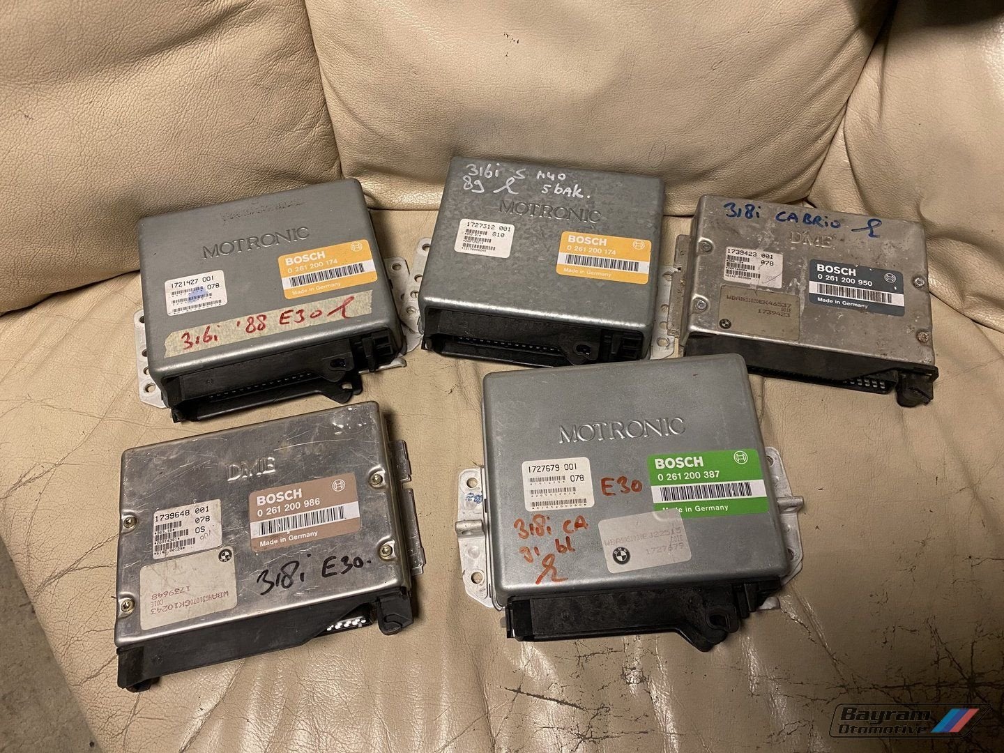 Bmw E30 Ecu diverse 316i 318i coupe cabrio 3-serie computer, Auto-onderdelen, Gebruikt, -, -, Ophalen of Verzenden
