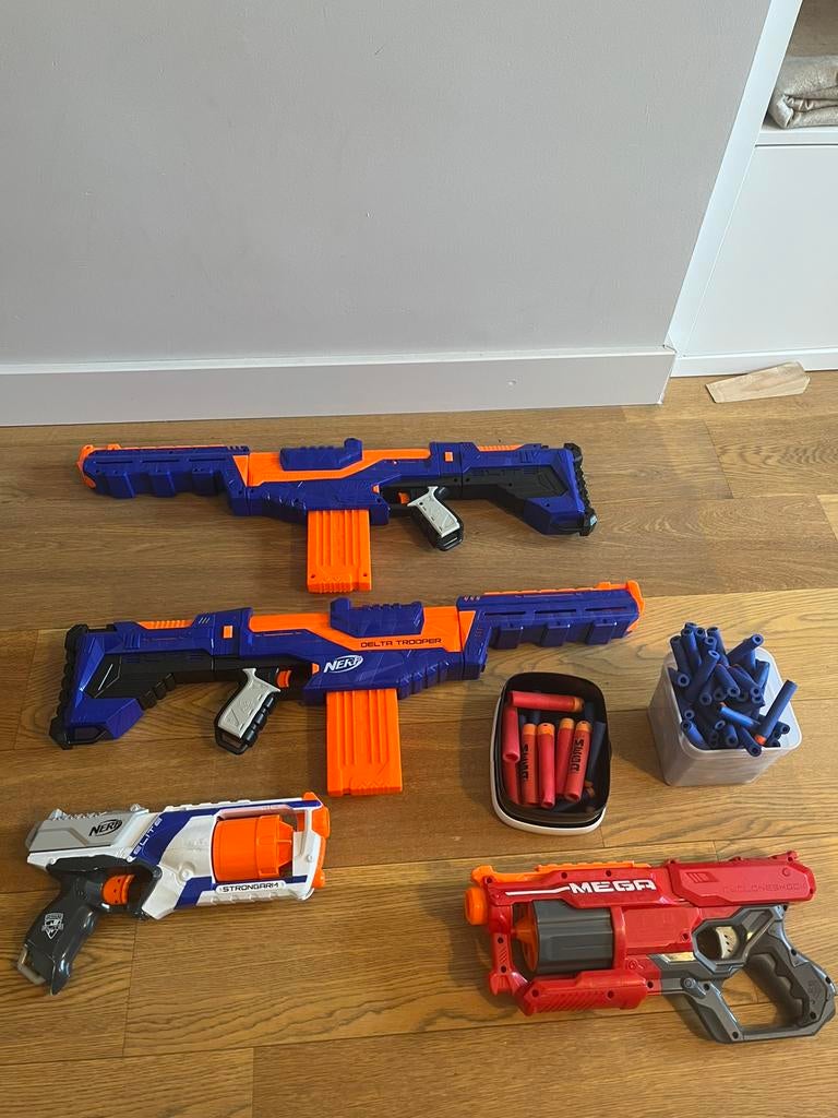 NERF-speelgoed verzameling, Ophalen of Verzenden, Gebruikt