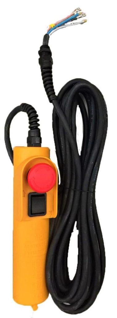 Afstandsbediening elektrische takel (300 / 600 Kg), Envoi
