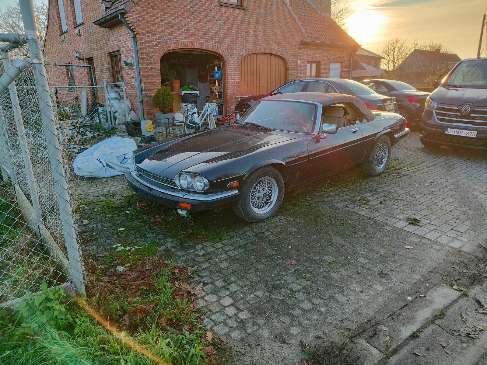jaguar xjs v12 cabrio project, Autos, Achat, Particulier, XJS, Essence