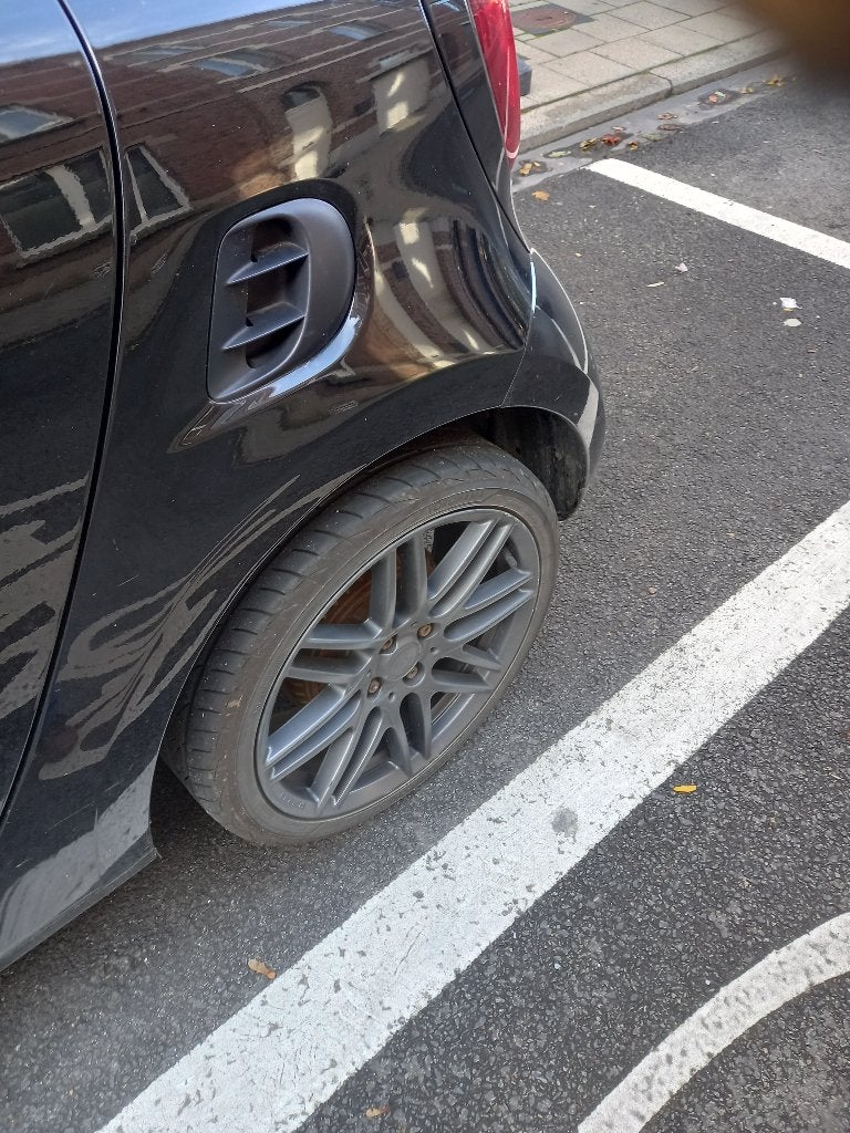 SMART forfour BRABUS passion TURBO, Auto's, 4 zetels, Zwart, 5 deurs, Particulier