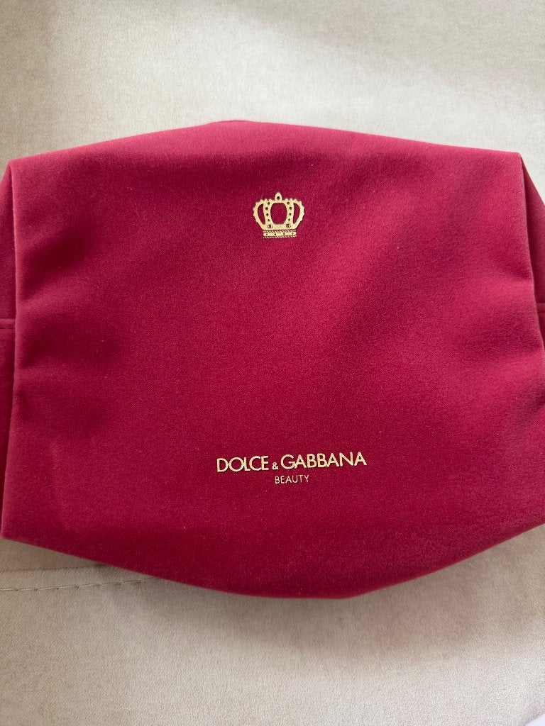 Beauty case D&G, Handtassen en Accessoires, Beautycases, Ophalen, Zo goed als nieuw, Rood, Softcase