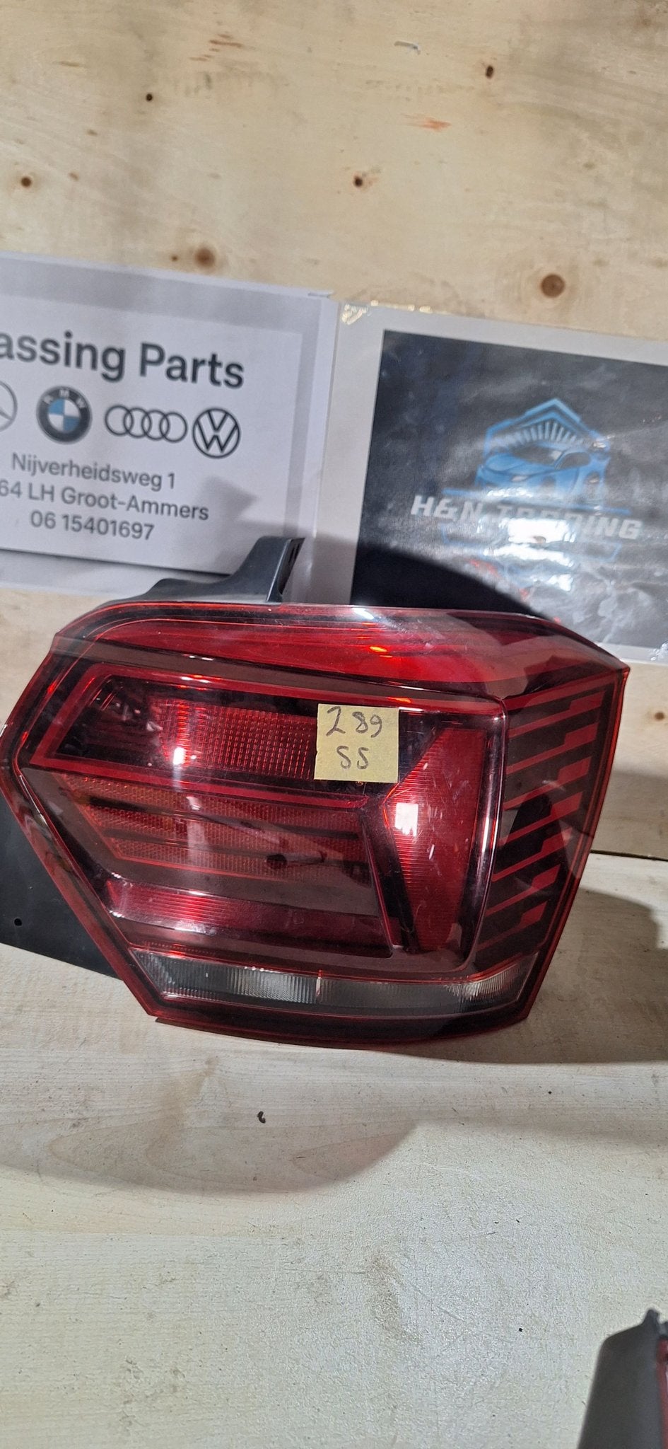 Originele Volkswagen Polo VI 6R/6C Achterlicht Rechts OEM 2G, Gebruikt, -, -, Ophalen of Verzenden