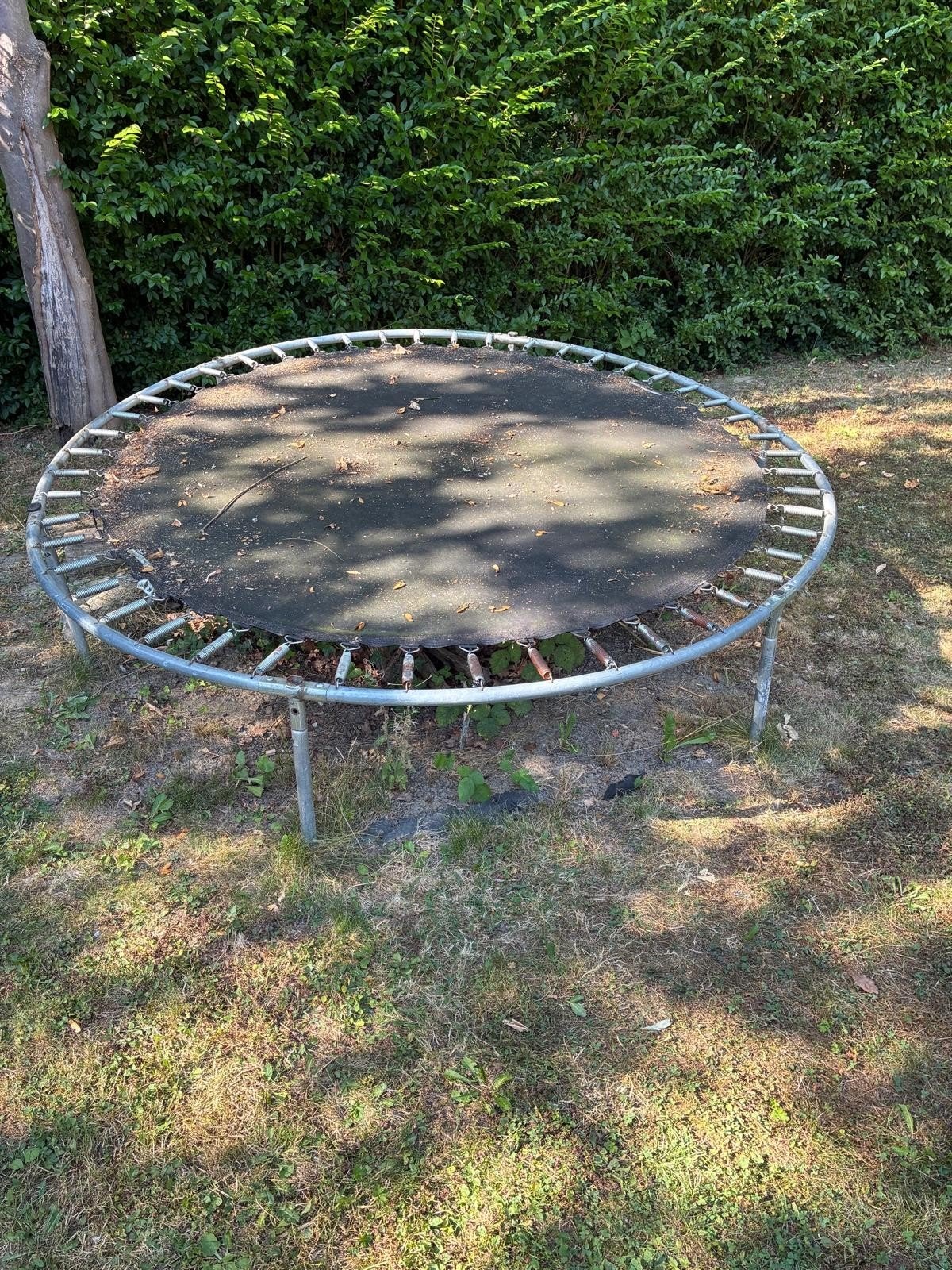 grote trampoline, Ophalen, Gebruikt