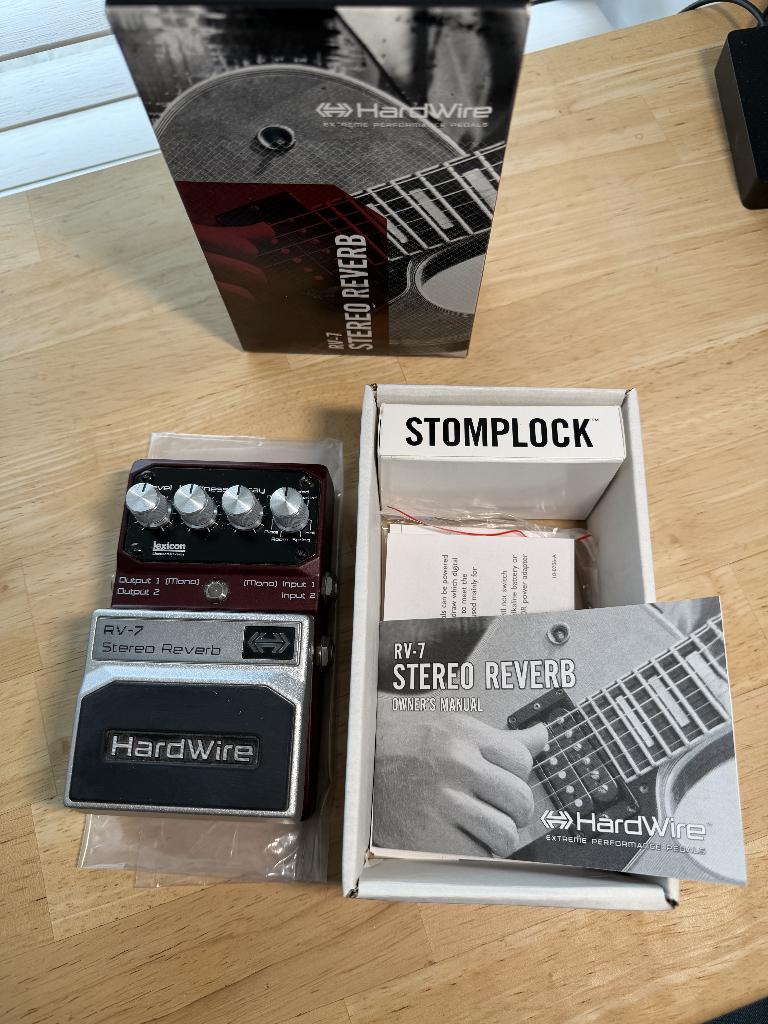 DigiTech Hardwire RV-7 Stereo Reverb, Musique & Instruments, Effets, Utilisé, Reverb, Enlèvement