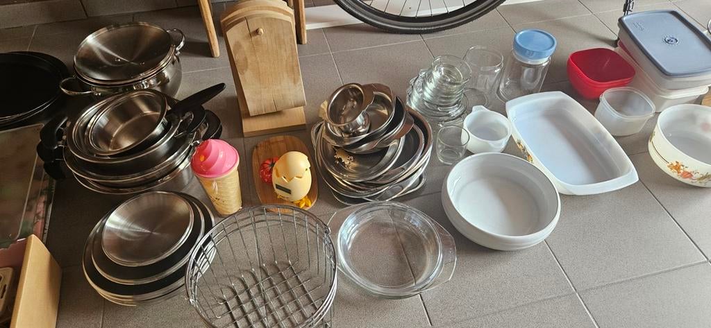 Keuken gerief gratis, Ophalen
