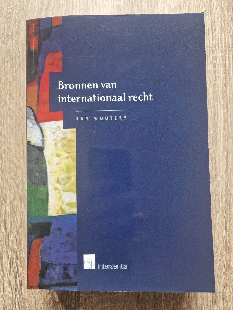 Bronnen van internationaal recht – Jan Wouters, Boeken, Hoger Onderwijs, Nieuw, Ophalen of Verzenden, Jan Wouters