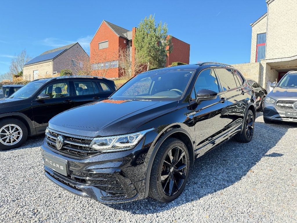 Tiguan Allspace R-Line 1.5 TSI DSG FULL OPTION GARANTIE 1 j, Auto's, Volkswagen, Testrit aan huis, 4 cilinders, Zwart, Leder