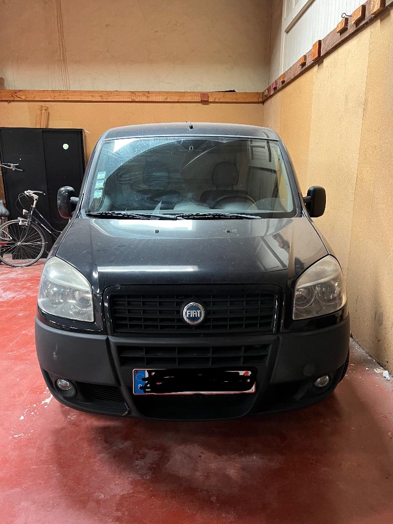 Fiat Doblo, Auto's, Voorwielaandrijving, Stof, Zwart, Bedrijf