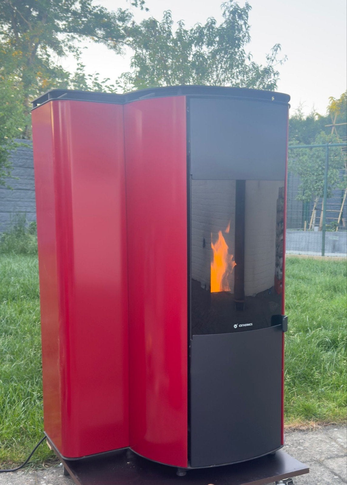 Pelletkachel THERMOS 10.8 kw, Enlèvement