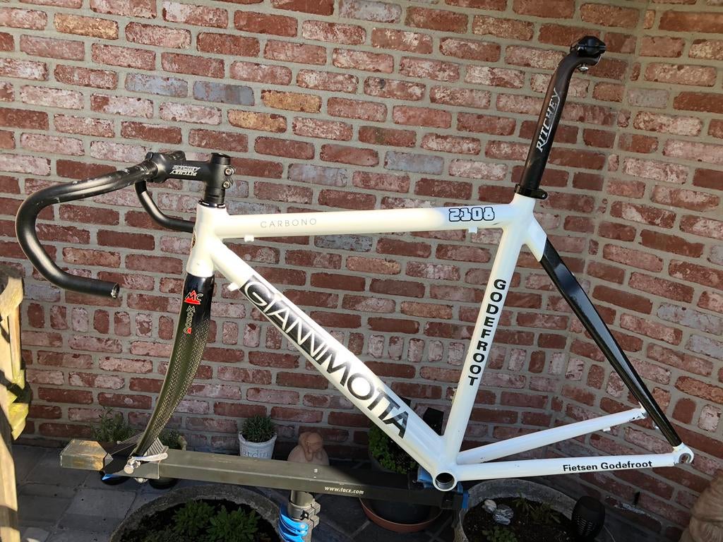Framekit Gianni Motta Carbono, Fietsen en Brommers, Fietsen | Racefietsen, Gebruikt, 49 tot 53 cm, Ophalen