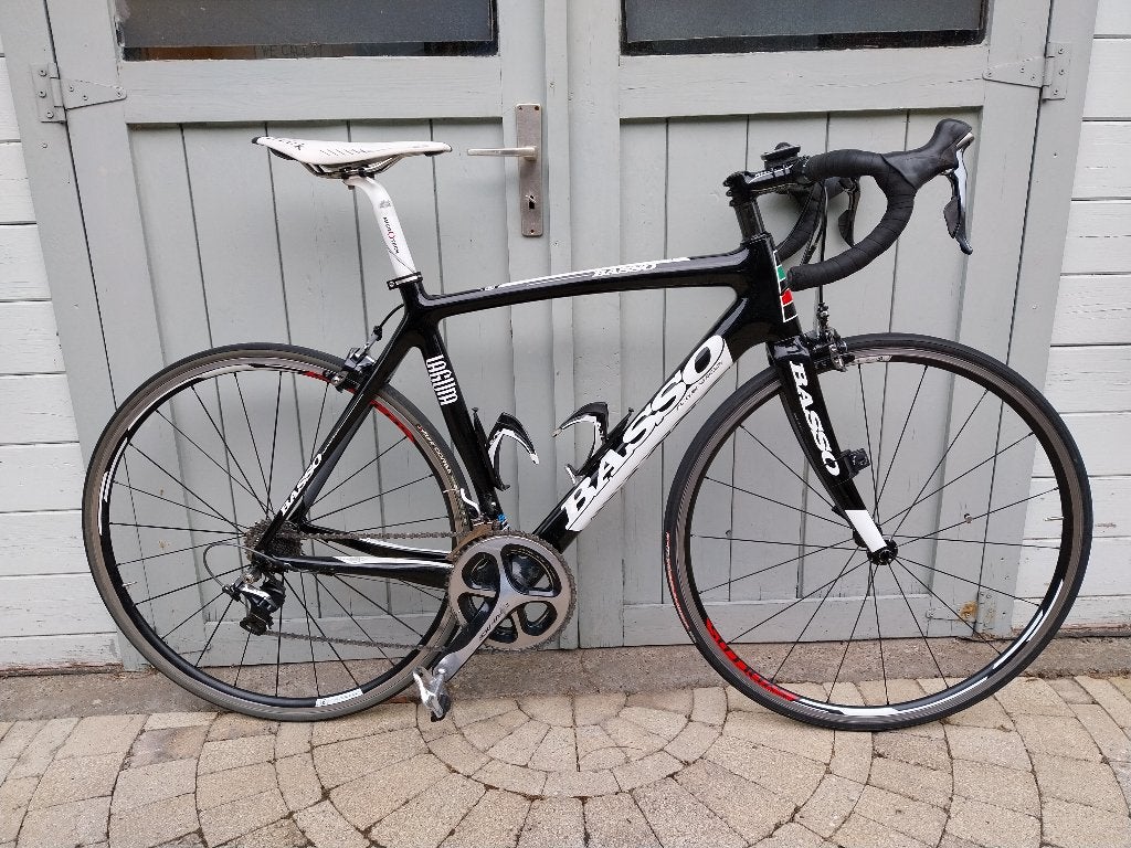 Racefiets Basso - maat 54, Fietsen en Brommers, 28 inch, Gebruikt, Carbon, Meer dan 20 versnellingen