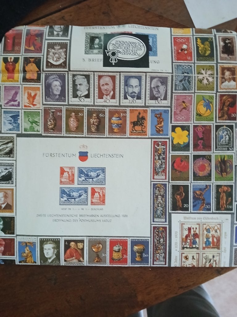 Lichtenstein-postzegel,, Ophalen of Verzenden, Nieuw
