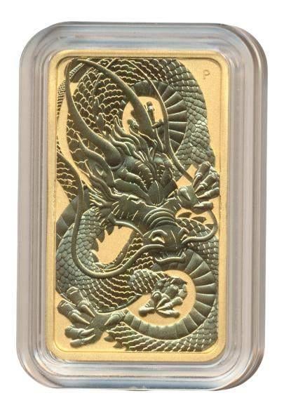 Goud baar Troy ounce Australie 100 dollars 2021 draak, Enlèvement ou Envoi, Or