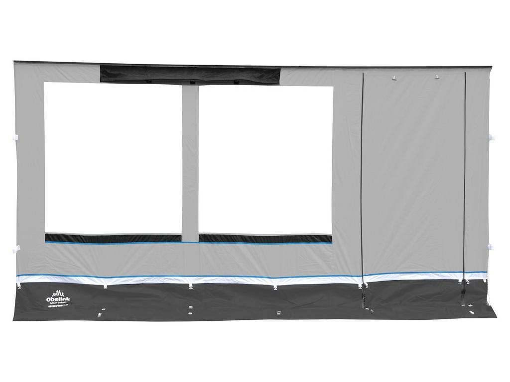 Voorwand obelink 430 cm, thule zijwand 250 cm, Caravans en Kamperen, Voortenten en Luifels, Ophalen of Verzenden, Thule