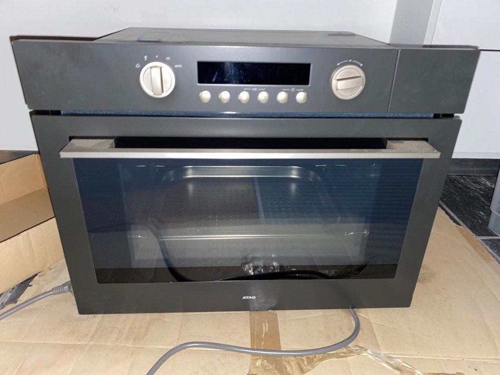 STOOMOVEN ATAG (nish.45 cm) met garantie., Elektronische apparatuur, Ophalen, 45 tot 50 cm, Nieuw, Stoom