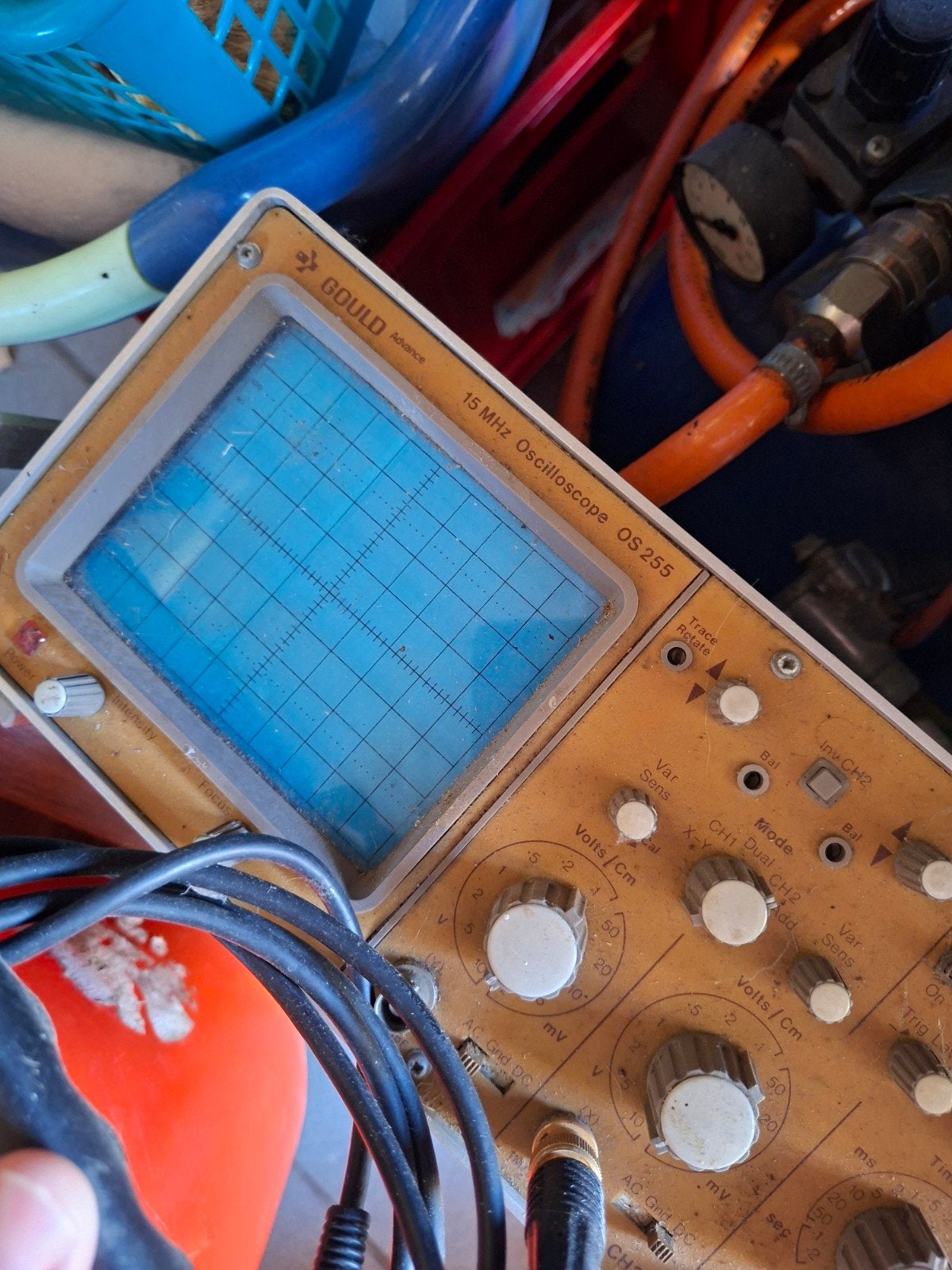 analoge osciloscoop, Doe-het-zelf en Bouw, Ophalen of Verzenden