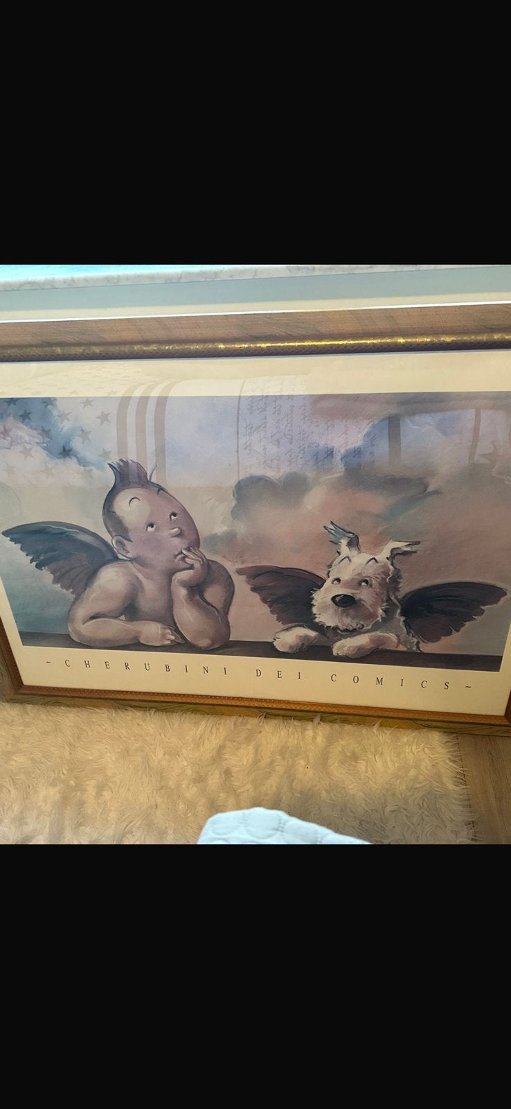 Schilderij kuifje, Ophalen, Zo goed als nieuw, Schilderij