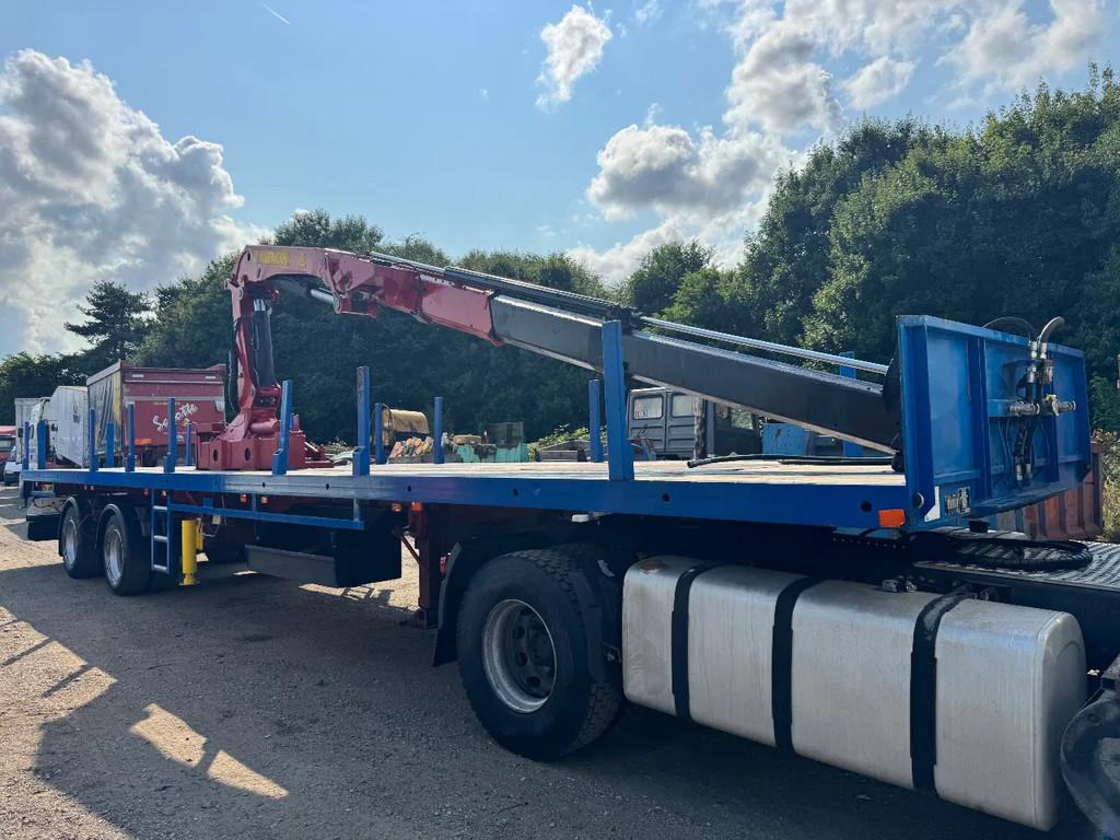 Renders *CRANE PALFINGER PK4500A-STEERING AXXLE* (bj 1993), Blauw, Overige brandstoffen, Bedrijf, Aanhangers en Opleggers