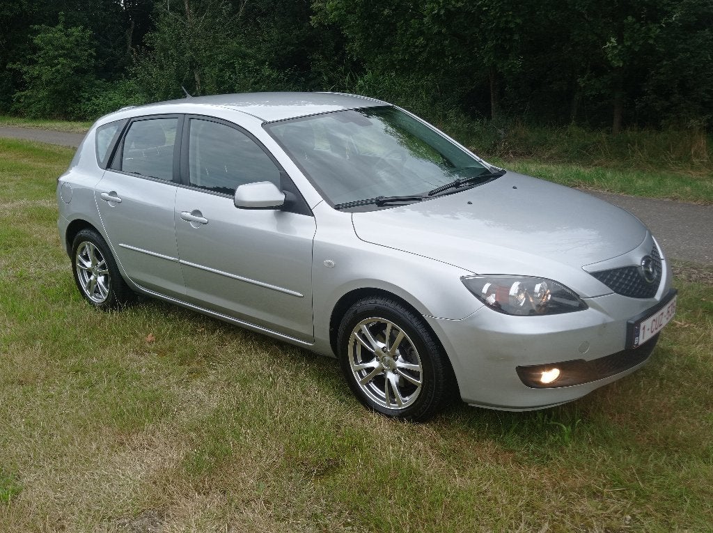 mazda 3, Auto's, Voorwielaandrijving, Stof, Zwart, 4 cilinders