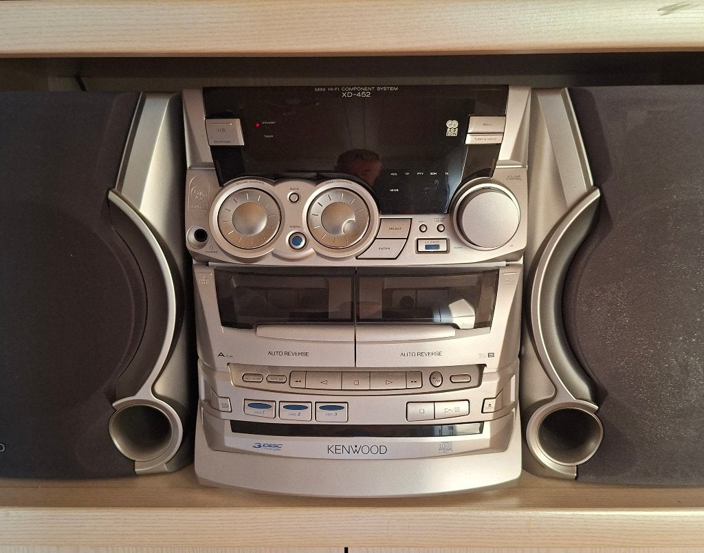 Mini stereo Kenwood, Ophalen, Zo goed als nieuw, Tuner of Radio
