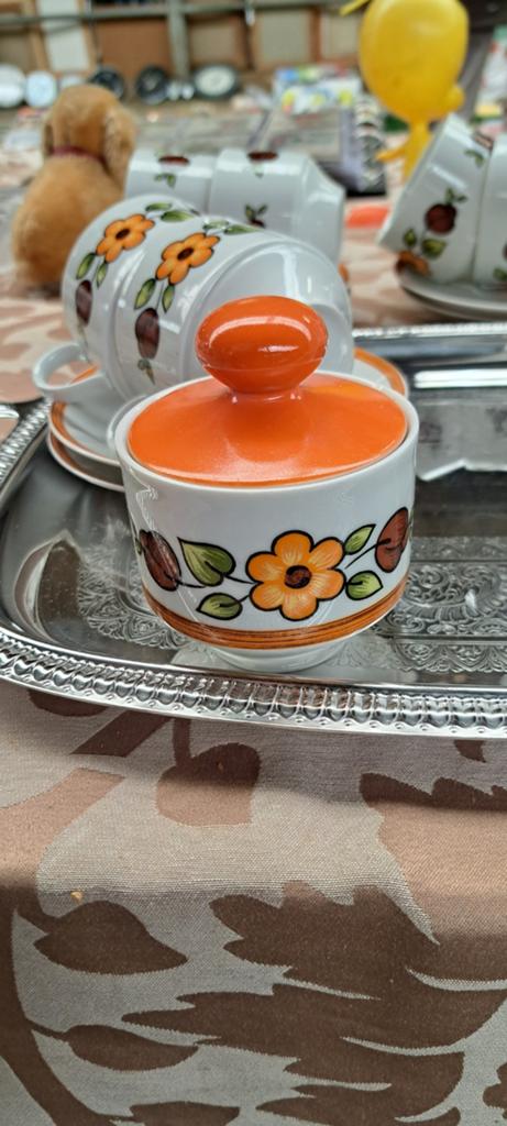 Bavaria vintage koffieset, Antiek en Kunst, Antiek | Servies compleet, Ophalen of Verzenden