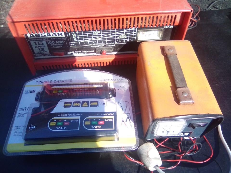 Batterijlader - Druppellader - Snellader, Ophalen of Verzenden, Gebruikt