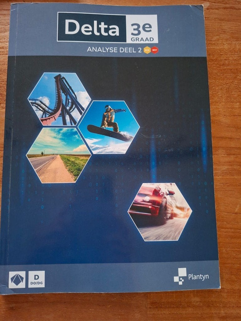 Delta 3e graad - Analyse deel 2, ASO, Wiskunde A, Diverse auteurs, Ophalen