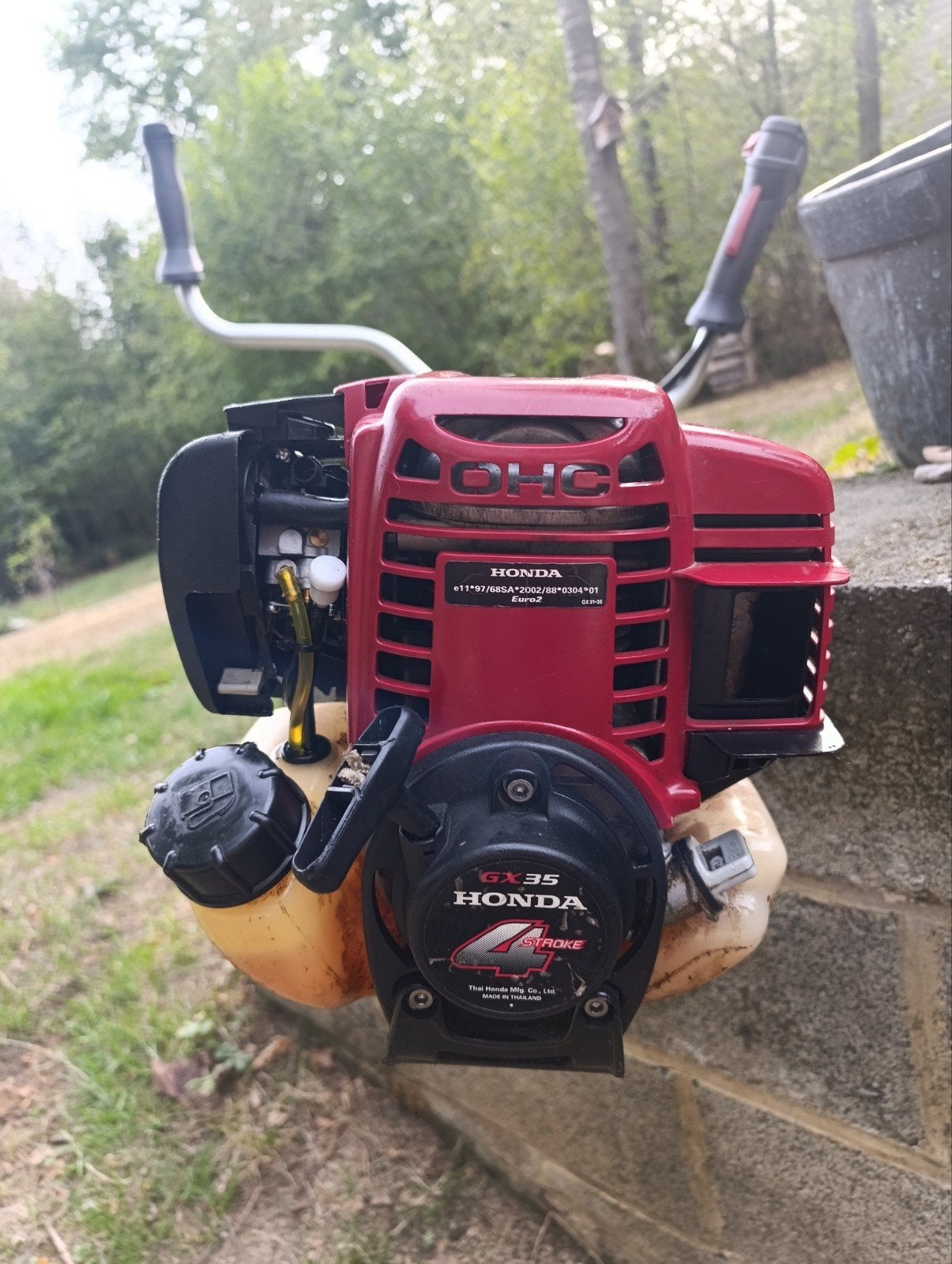débroussailleuse honda gx35, Enlèvement, Comme neuf, Moteur à essence