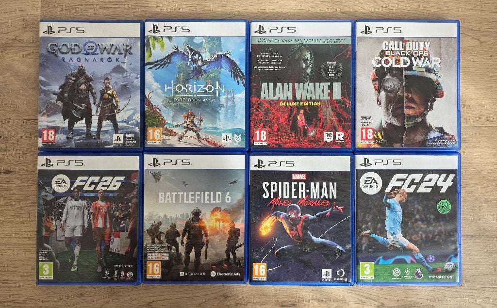 PS5-games: zie beschrijving voor prijs per stuk, Ophalen of Verzenden, Zo goed als nieuw