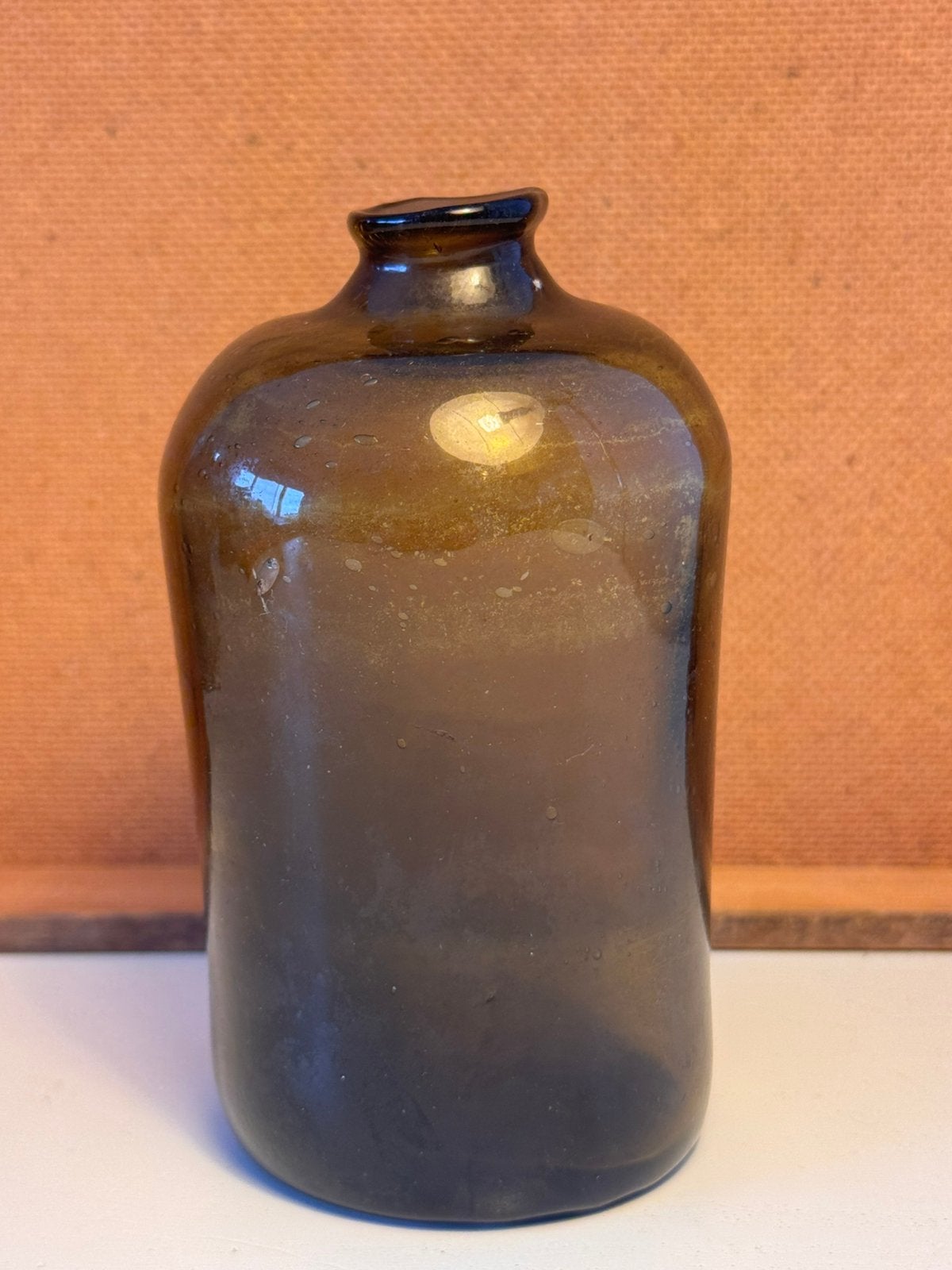 Enorm oude fles met merk makers teken, Antiek en Kunst, Ophalen of Verzenden