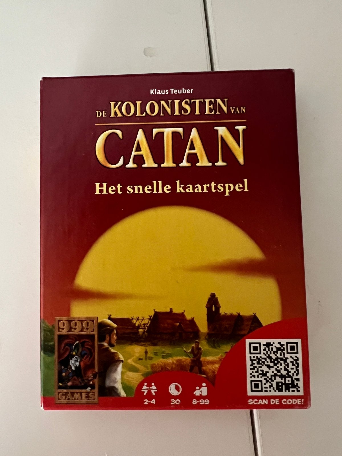 De kolonisten van Catan: het snelle kaartspel, Ophalen of Verzenden, Zo goed als nieuw