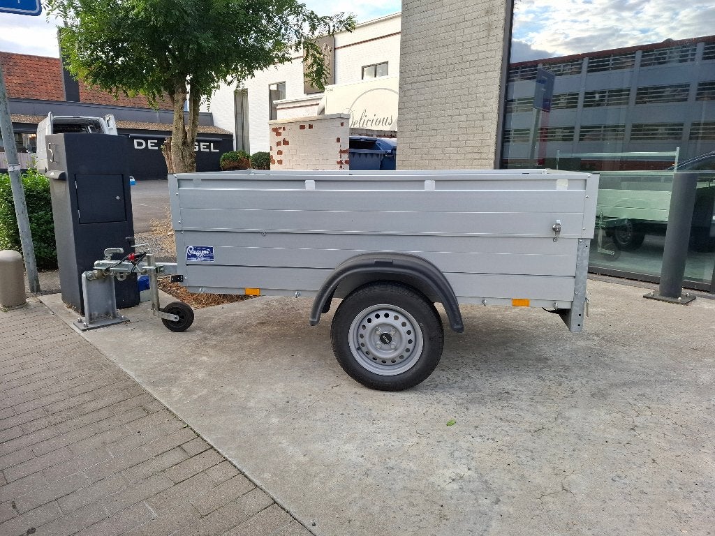 Ongeremde dekselaanhangwagen 201x101x48, Enlèvement