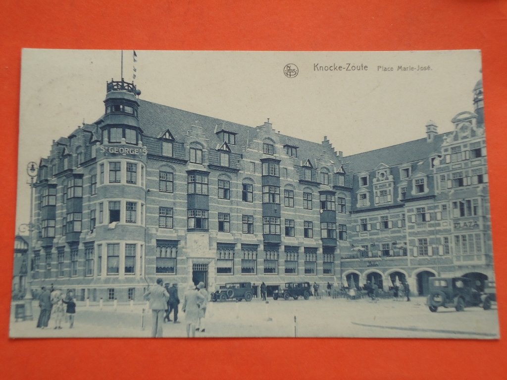 Knocke - Knokke - Heist - Zoute Place Marie - josé, Enlèvement ou Envoi, 1920 à 1940, Affranchie, Flandre Occidentale