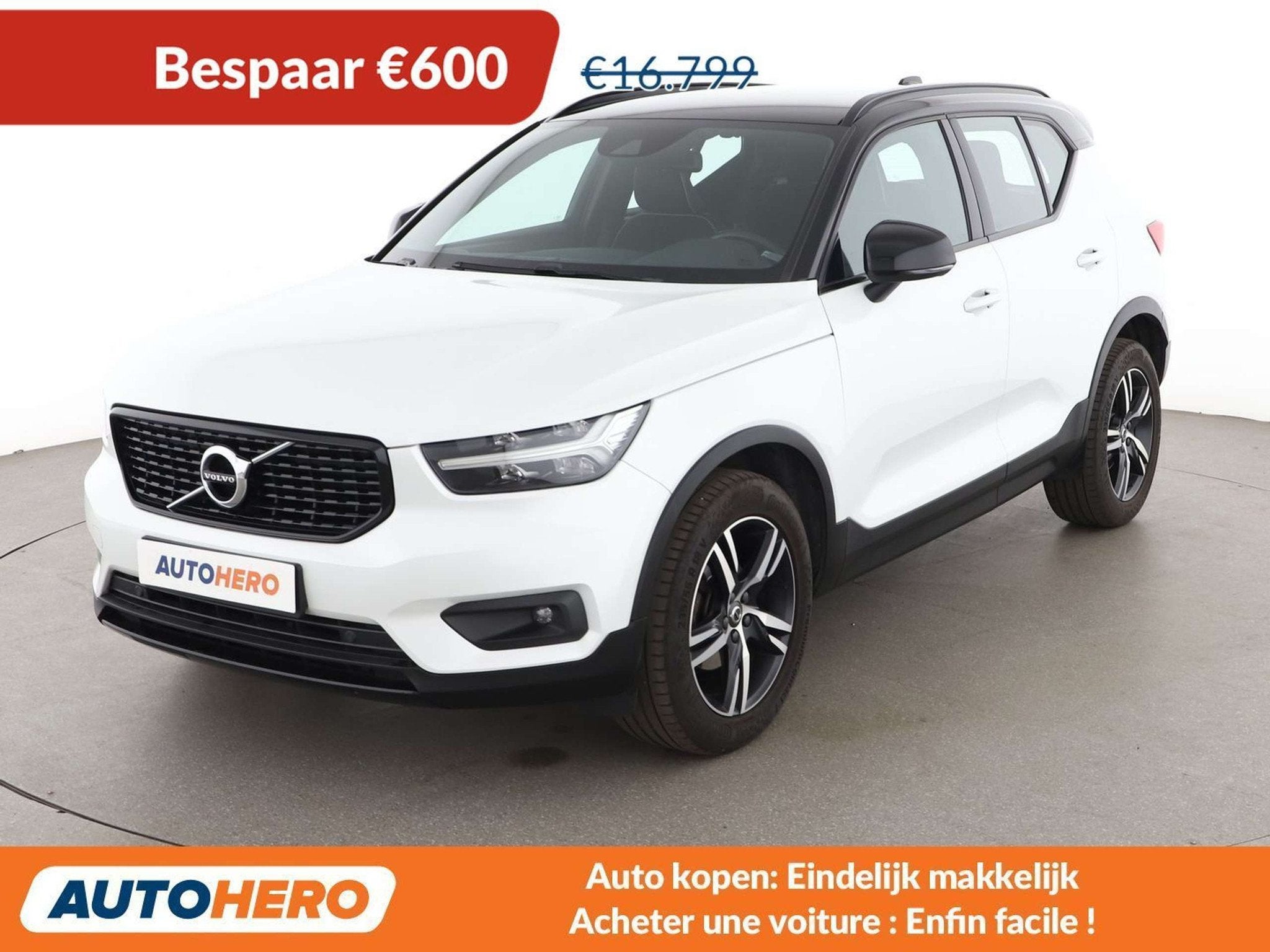 Volvo XC40 1.5 R-Design 2WD (année de construction 2018), Autos, Volvo, 144 g/km, Achat, Euro 6, 156 ch