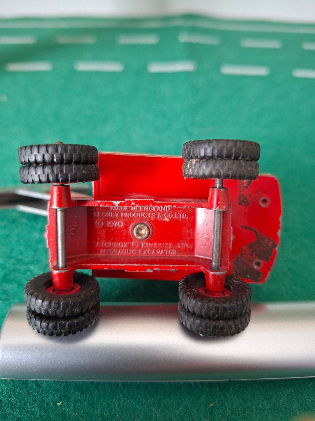 matchbox graafmachine kompleet, Hobby en Vrije tijd, Modelauto's | 1:87, Ophalen, Matchbox