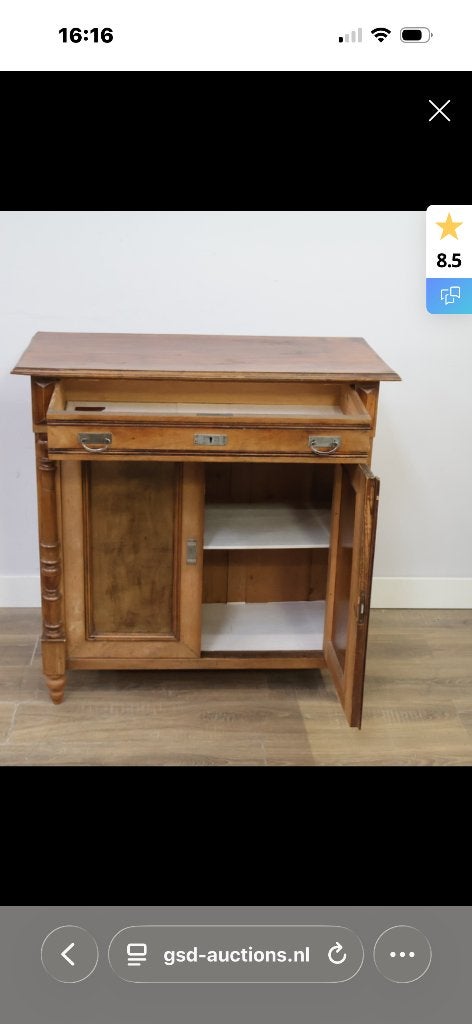 Gaaf dressoir, in vintage/ brocante style, Huis en Inrichting, Ophalen, Gebruikt, Met deur(en)