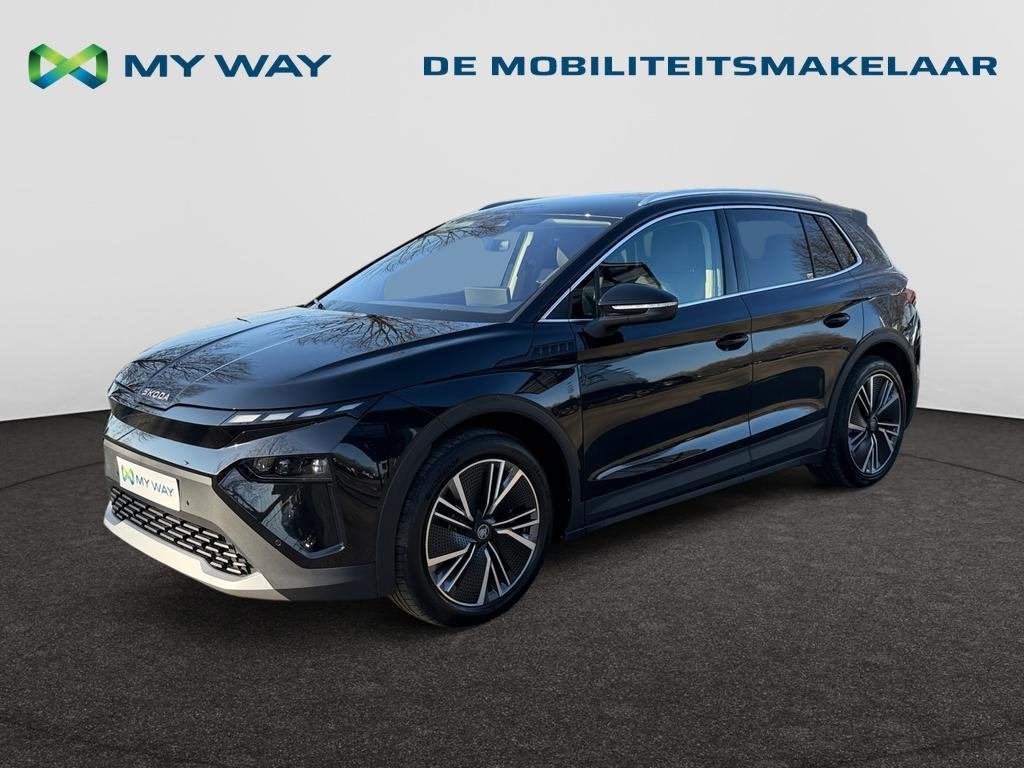 Skoda Elroq Elroq 82 kWh 85 Corporate, Auto's, Skoda, Automaat, Zwart, Elektrisch, https://public.car-pass.be/vhr/cc862196-9668-43db-a8c1-261b8f53fc45
