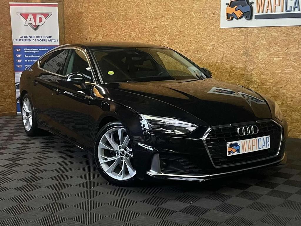 Audi A5 Garantie 1an * Sportback 2.0d Boite Auto*sièges cha, Auto's, 1998 cc, Gebruikt, 4 cilinders, Zwart