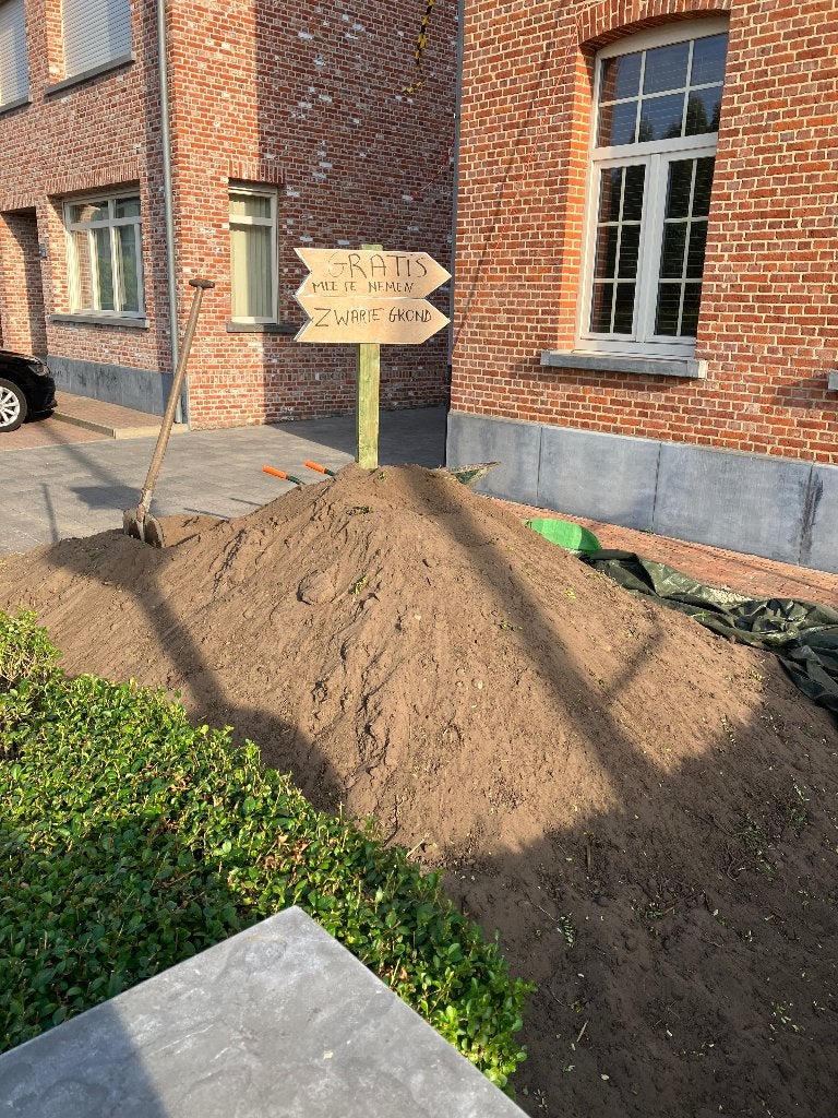 Zwarte grond, Tuin en Terras, Aarde en Mest, Ophalen