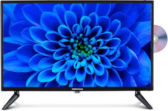 MEDION 59,9 cm (24 inch) Full HD TV met DVD-speler, Audio, Tv en Foto, Ophalen, Zo goed als nieuw