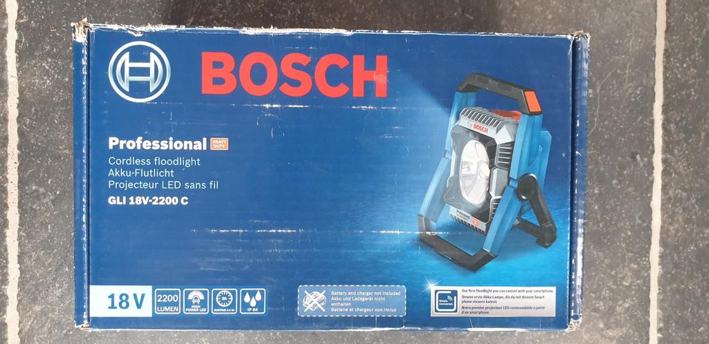 Bosch Professional Werklamp., Doe-het-zelf en Bouw, Ophalen, Zo goed als nieuw, Lamp