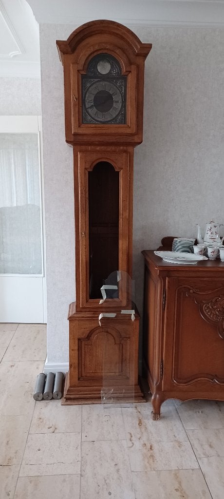 staande klok, Ophalen