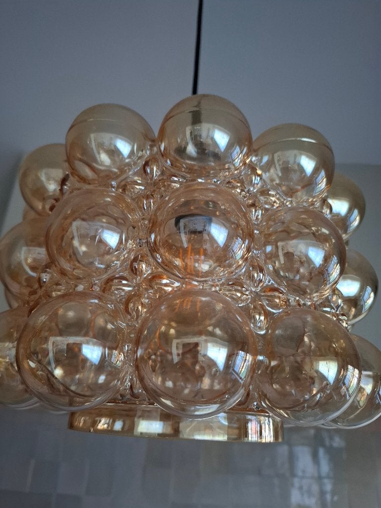 Helena Tynell luster , hanglamp, Ophalen of Verzenden, Zo goed als nieuw, Glas