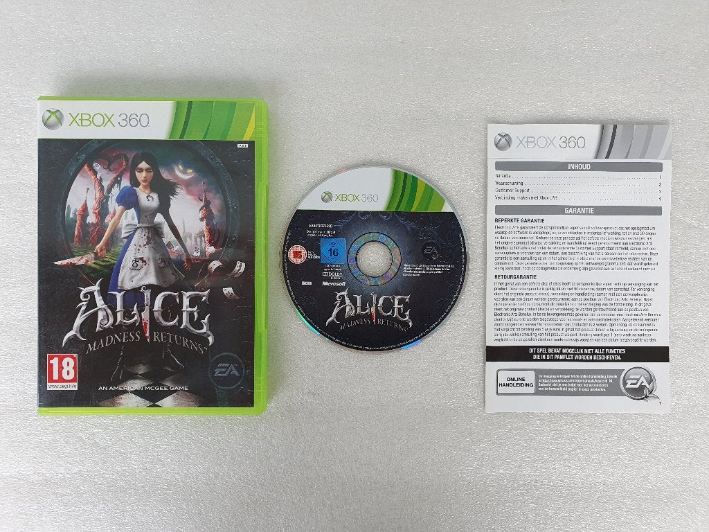 Xbox 360: Alice - Madness Returns, Enlèvement ou Envoi, Utilisé