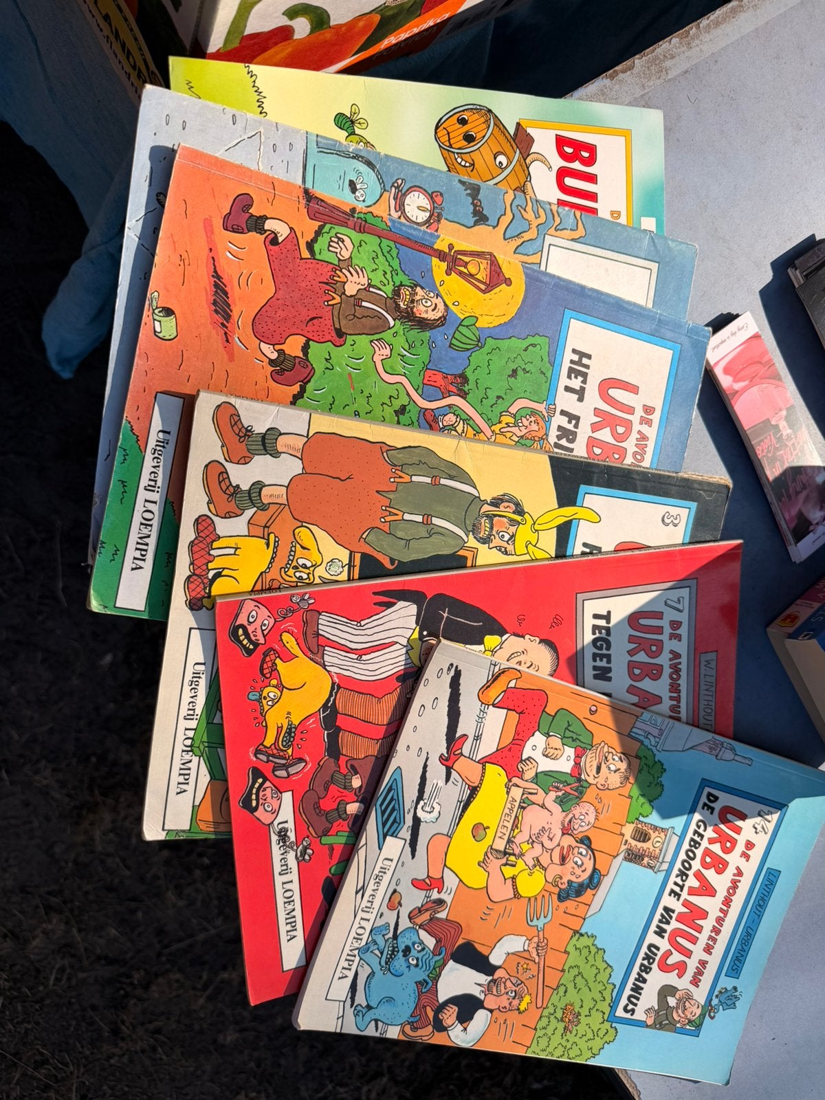 6 Strips Urbanus, Ophalen of Verzenden, Zo goed als nieuw