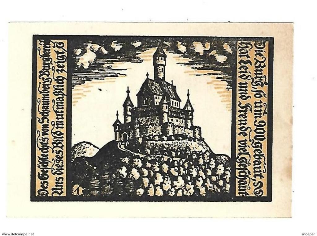 notgeld schalkau 50 pfennig 1171.1/1, Postzegels en Munten, Verzenden, Duitsland, Los biljet