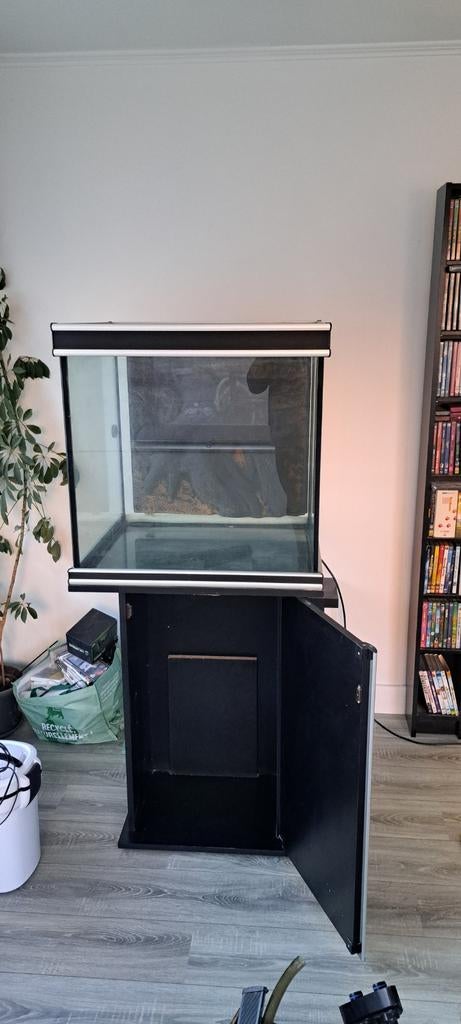 Mooie aquarium te koop, Dieren en Toebehoren, Ophalen, Verwarming, Decoratie