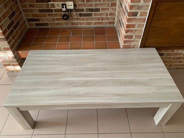 Landelijke salontafel, Ophalen, Gebruikt, 100 tot 150 cm, 50 tot 100 cm