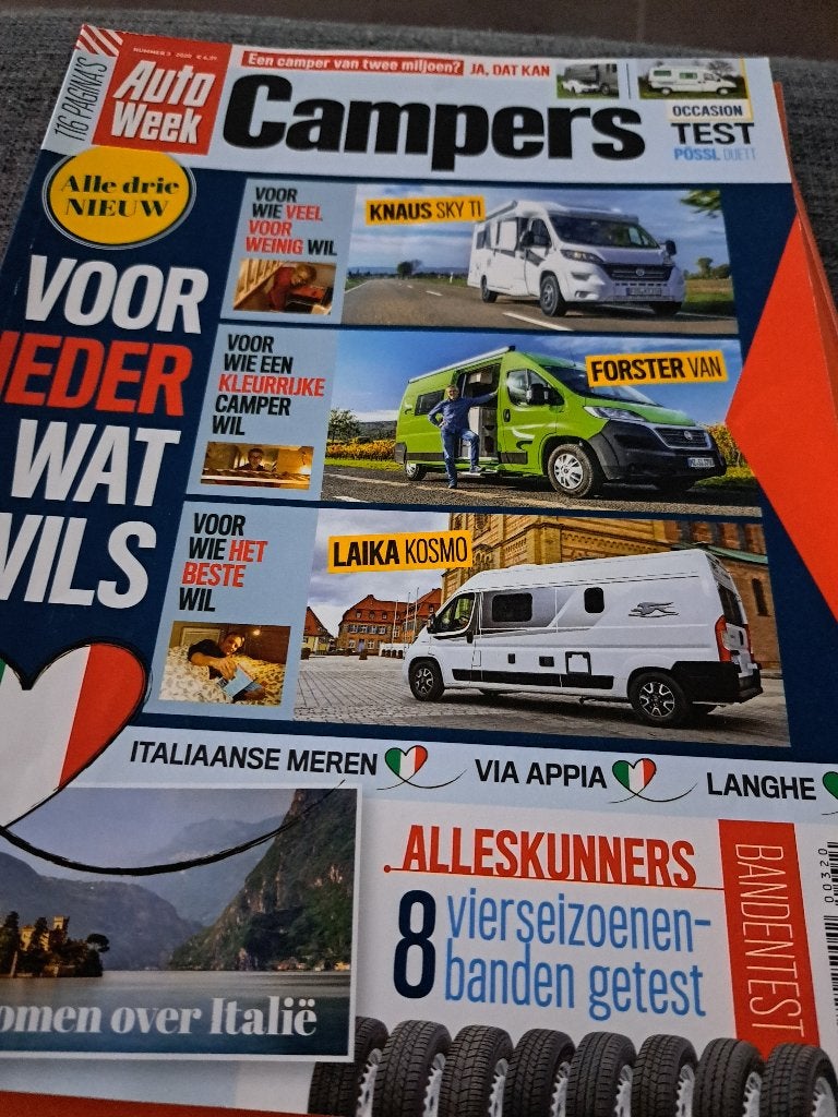 Camper tijdschriften, Ophalen, Gelezen, Sport en Vrije tijd
